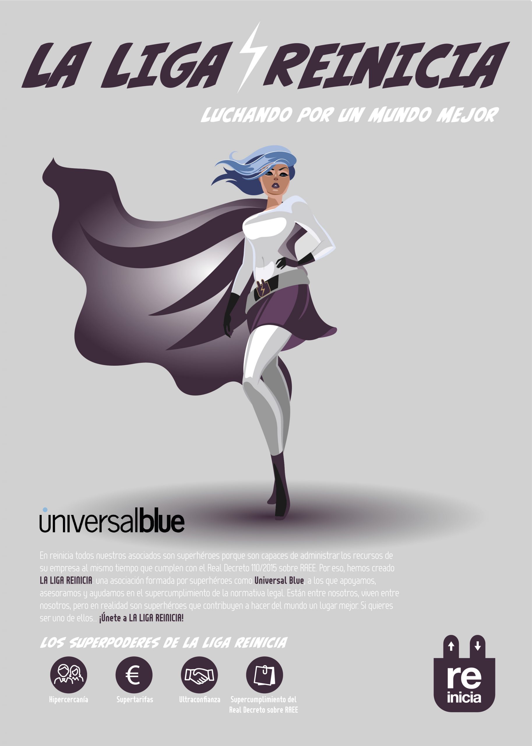 CAMPAÑA SUPERHÉROES UNIVERSALBLUE